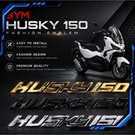 EMBLEM FASHION HUSKY 150 SYM HUSKY150 FASHION EMBLEM GOOD DESIGN MODIFY MODIFIED ACCESSORIES ACCESSO