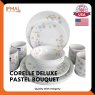 Corelle Loose Pastel Bouquet (Dinner/Luncheon/Bread/Serving Plate/Noodle/Soup Bowl/Mug) Pinggan Mang