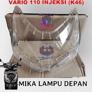 mika lampu depan vario 110 fi led k46 merk narita atau merk win