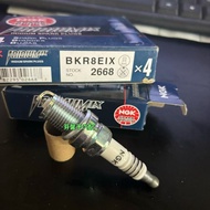 BKR8EIX 2668 NGK Iridium Spark Plug 9 Degrees 2668 Thermal Value 8 Degrees Suitable for EA888 Engine