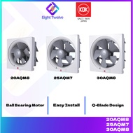 KDK KDK Wall Exhaust Fan 8”/10”/12” | 20AQM8 / 25AQM7 / 30AQM8