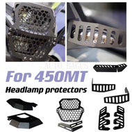 2024For CFMOTO 450MT Accessories Headlamp Protectors 450 MT Turn Signal Guards MT450 Exhaust Cover M