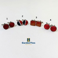 Corporate Cufflinks, Red Cufflink, Stripe Cufflink, MSU cufflinks, PTPL Cufflink, UPNM Cufflink, SUZ