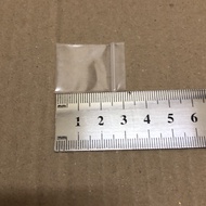 2.5cm x 3cm TRANSPARENT ZIPLOCK PLASTIC (50pcs)