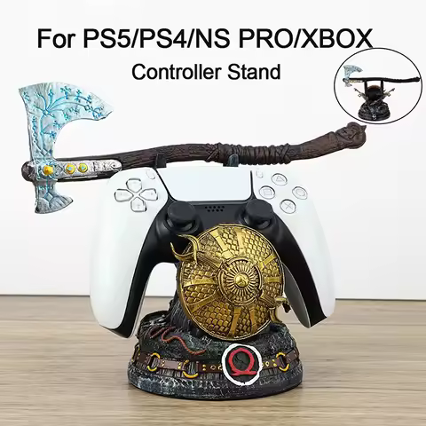Hot Sale 2026 New God of War Game For PS5/Xbox/PS4 Controller Creative Stand Unique Gamepad Holder D