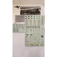 TUDM MCAIR F/A-18D HORNET 1/48 - DECAL