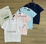 Ralph Lauren 拉夫勞倫四色官網新款經典 V 領男女 POLO 衫