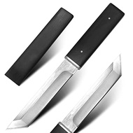 MADSABRE Samurai Full Tang Knife Japanese Katana - Tanto Fixed Blade Knives for Outdoor Tactical Hun