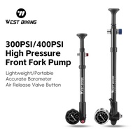 West Biking Pump Fork and Air Suspension 300psi Air Fork and Rear Shock RS Pump Bicycle Pump