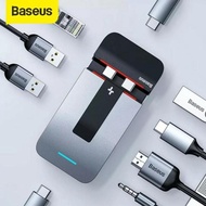 USB Hub Type C Baseus 9in1 Macbook Type C Hub Thunderbolt 3 4K HDMI