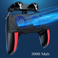 【DT】hot！ Triggers for cell phone Cellular gamer fire Cell triggers call of duty mobile with 5000mAh cooling fan