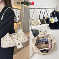 Sling bag women Retro Punk Style Rivet Underarm bag Korean Style Niche hieta Tote bag Multicolor Hot