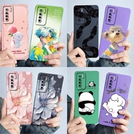 For Tecno Camon 17Pro CG8 CG8h Phone Case 17 Pro Cover Soft Silicone Sweet Painted Shell Cartoon Fun