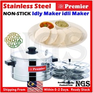 6 plates / 24 idlis Premier Stainless Steel Non Stick Plate / Stainless Steel Plate Idly Maker idli 