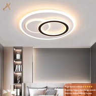 Room Ceiling Lights Minimalist Living Room Lights Aesthetic Decorative Lights 3 Color LED Ceiling Lights