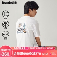 添柏岚（Timberland） 官方男女同款短袖T恤夏季潮流宽松（建议拍小一码）|A6CHE A6CHE100/白色 XXL