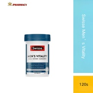 Swisse Men’s Vitality | Men’s Wellness Supplement for Daily Energy & Physical Stamina Support