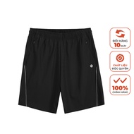 Livan LV25S04M306 Men's Shorts, White Stretch, Comfortable, Active Sports, Convenient Zipper Pockets