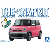 AOSHIMA 1/32 SNAP KIT SUZUKI HUSTLER CANDY PINK METALLIC