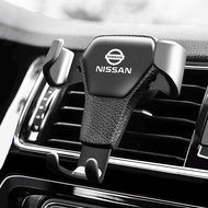 Gravity Car Mobilephone Vent Holder For Nissan almera Navara Terra Leaf Mrach Note GT-R 370Z Patrol 
