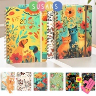 SUSANS 2026 Planner, Agenda A5 Calendar 2026, Weekly and Monthly Monthly Tabs Jan.2026 - Dec.2026 Ac