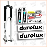 ◫ ▩ ♀ Durolux Sr Suntour Sticker Decal Fork Mtb Downhill