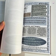 Vintage Scripture Bible Study Journal Guided Q&A Journal with Basic Theology Notes for Church Bible 