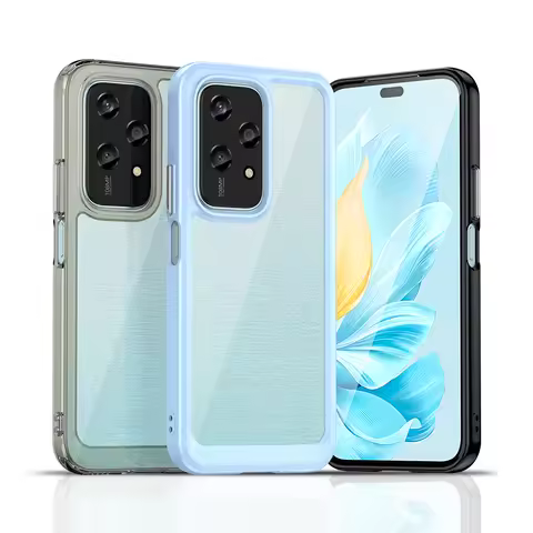 Transparent Colorful TPU Case for Honor 200 Lite 90 Smart 70 Magic 6 Pro X9B X7B X8B X8A Protective 