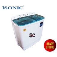 ISONIC SEMI AUTO WASHING MACHINE 10KG CTWM-1050