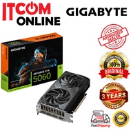 GIGABYTE NVIDIA RTX5060 8GB GDDR7 128BIT WINDFORCE 2X MAX OC GRAPHIC CARD (GV-N5060WF2MAX OC-8GD)