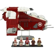 Penyangga Paparan Serasi dengan LEGO Star Wars 75354 Coruscant Guard Gunship – Penyangga Paparan Ber