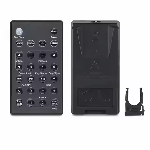 Replacement Remote Control AM-Black Compatible With BOSE Wave CD Audio System 1/2/3/4 Gen Fit AWRCC1