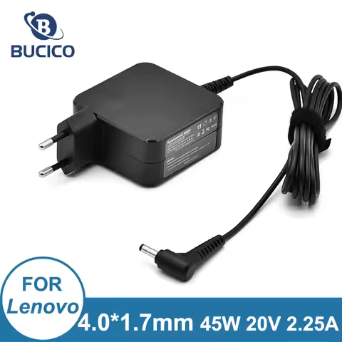 20V 2.25A 45W Charger for Lenovo IdeaPad 310 320 100 110S 120S 520S 530S 710 710S Flex 4/5/6 Yoga 51