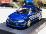 全新 Aoshima 青島社 Subaru ings GDB Impreza 1/64 藍色 極罕