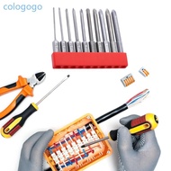 COLO 10Pcs Electrician Screwdriver Bits PH0 PH1 PH2 Cross Magnetic Screwdriver Bit