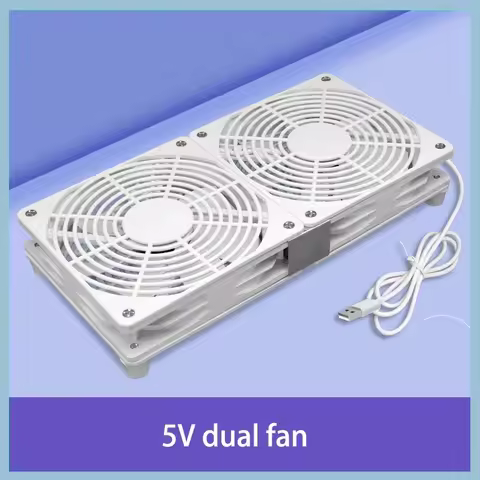 12025 5v Cooling Fan 12cm Heat Sink Router Host Chassis Set-top Box Base Axial Flow Usb Mute Switch 