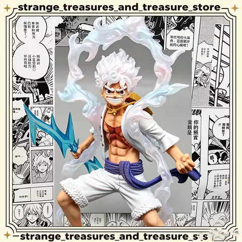 Jt One Piece Gk Nika Luffy Action Figures Model Lx Lightning 5th Gear Resonance Decoration Anime Sur