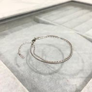 C Jewelry - Kevin Bracelet - Simple 2-Layer Unisex Adjustable Bracelet Premium Quality Anti-Rust Tit