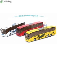 PIDDING Extended Bus Toys Hobbies Bus Shape Light and Music Pull Back