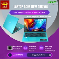laptop baru acer a315-58-55nt core i5-1135g7 12gb ssd256gb+hdd1tb fhd - ram 12gb