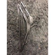 Prelove Black Hanger Baju 8888 High Quality Material (10pcs)