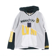 【二手】LOUIS VUITTON尼龍夾克，拼接棒球拉鍊連帽衫，男款，二手