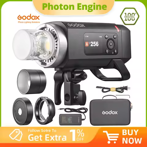 Godox 400WS AD400PRO II WITSTRO All-in-One Outdoor Flash AD400Pro Li-on Battery TTL HSS with Built-i