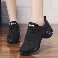 Dance Shoes Mesh Sneakers Square Dance Women's Shoes Jazz Shoes Air Cushion Dance Shoes