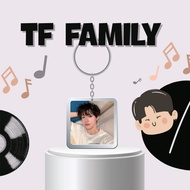 Chu Chi Ham mica keychain/Keyring, TF FAMILY card TF FAMILY F3