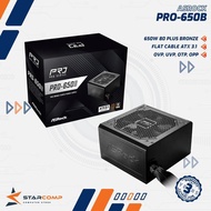 ASRock PRO-650B 650W 80+ Bronze PSU Power Supply
