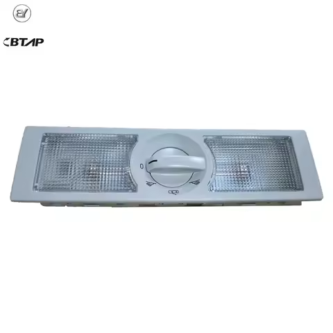 BTAP Beige & Grey Interior Rear Roof Reading Light Button For VW Polo Touran Jetta Sharan Skoda Seat