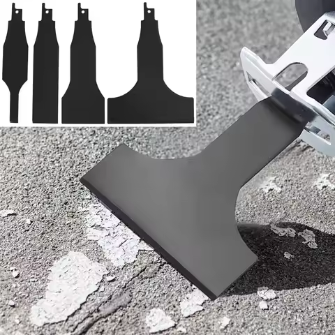 2/4Pcs Reciprocating Saw Blade Electric Saber Saw Blade Metal Rust Removal Wall Scraper Cement Floor