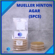 Mueller-Hinton[u+Agar_MX=SterileJ-Mediai-MHAY-PetriA-DishD--z-5pc Standard Mueller Hinton Agar (MHA)