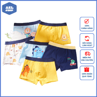 Quần chíp bé trai set quần lót bé trai 20kg đến 50kg quần sịp cho bé trai hàng Quảng Châu hiệu BOMBA